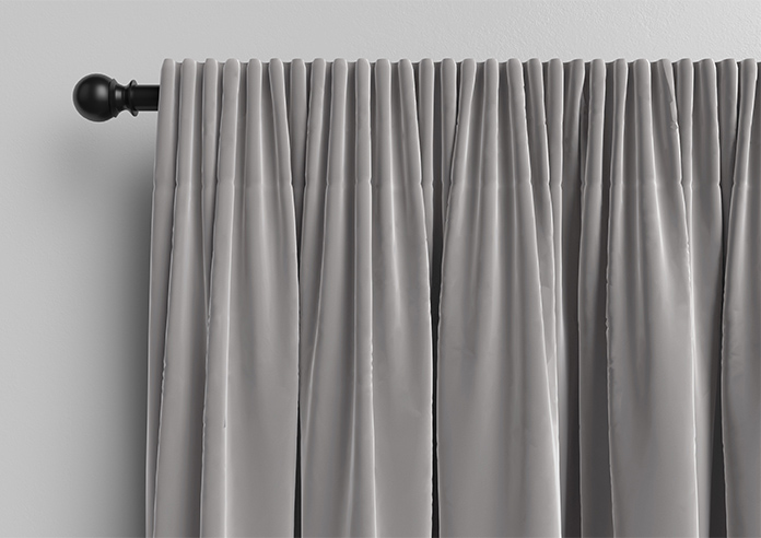 Luxe Velvet, New Silver - Made to Measure Curtains - Image 10
